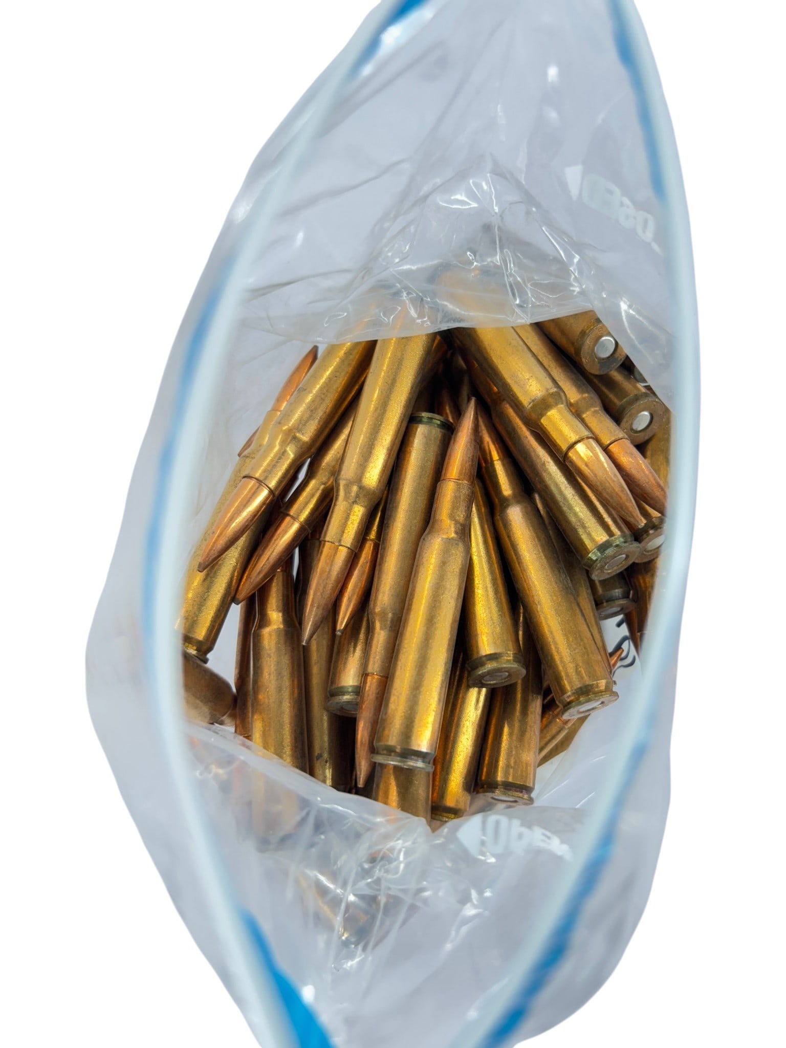 50rds. of Brazilian WWII 7mm MAUSER Military Surplus Ammunition - 2