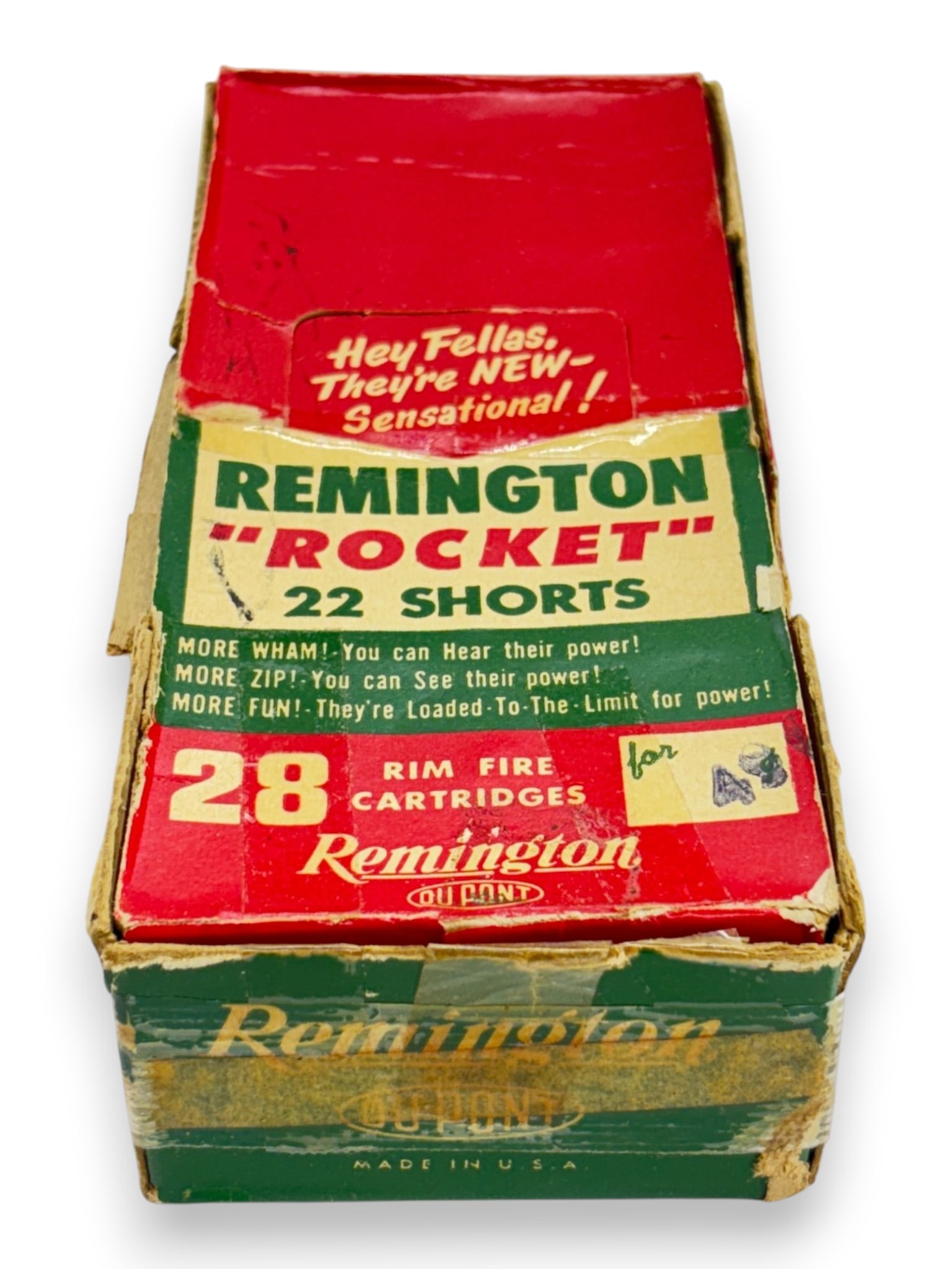 NOS Rare Vintage 560rds. of SEALED Remington “ROCKET” .22 SHORT Ammunition - 2