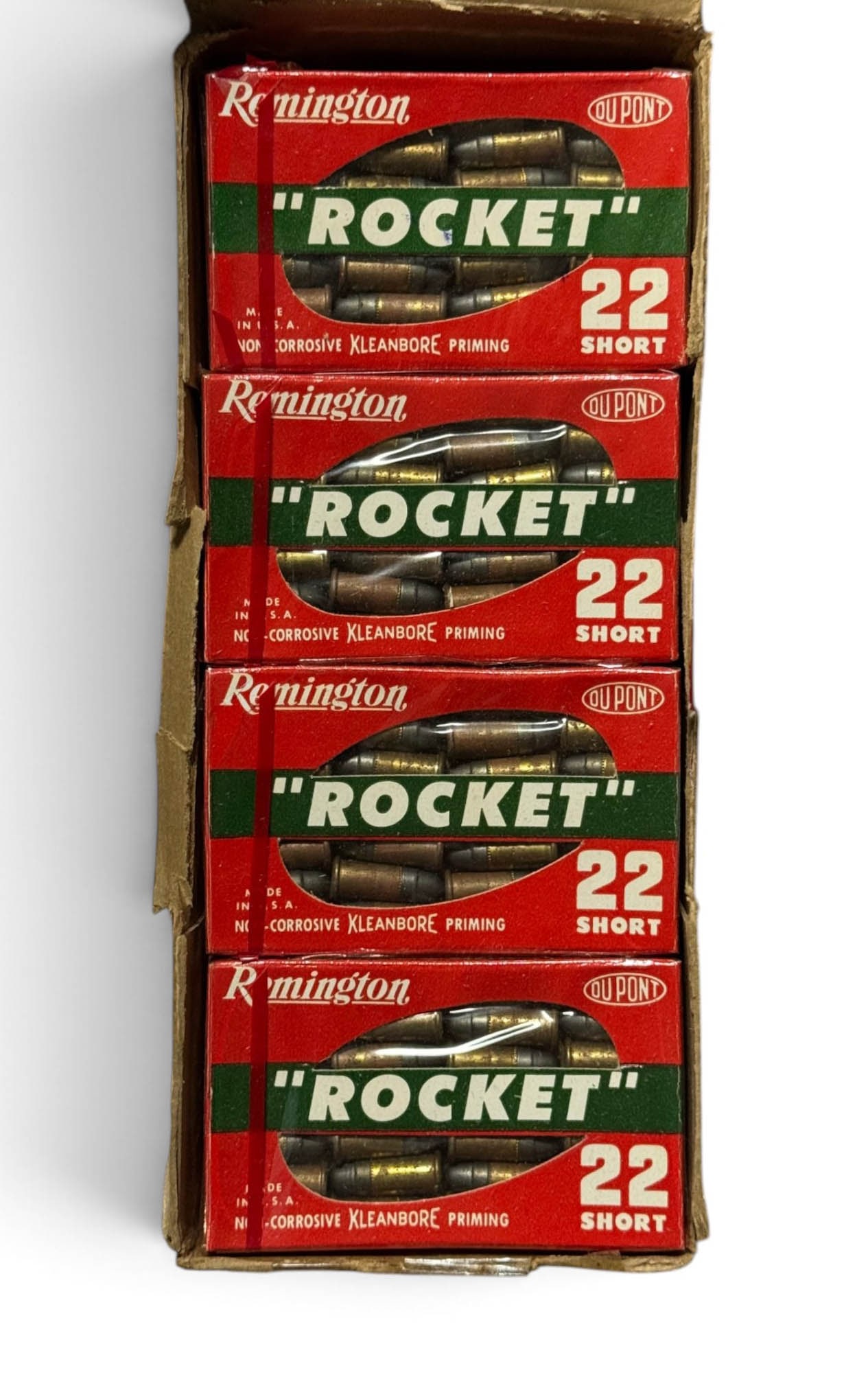 NOS Rare Vintage 560rds. of SEALED Remington “ROCKET” .22 SHORT Ammunition - 4
