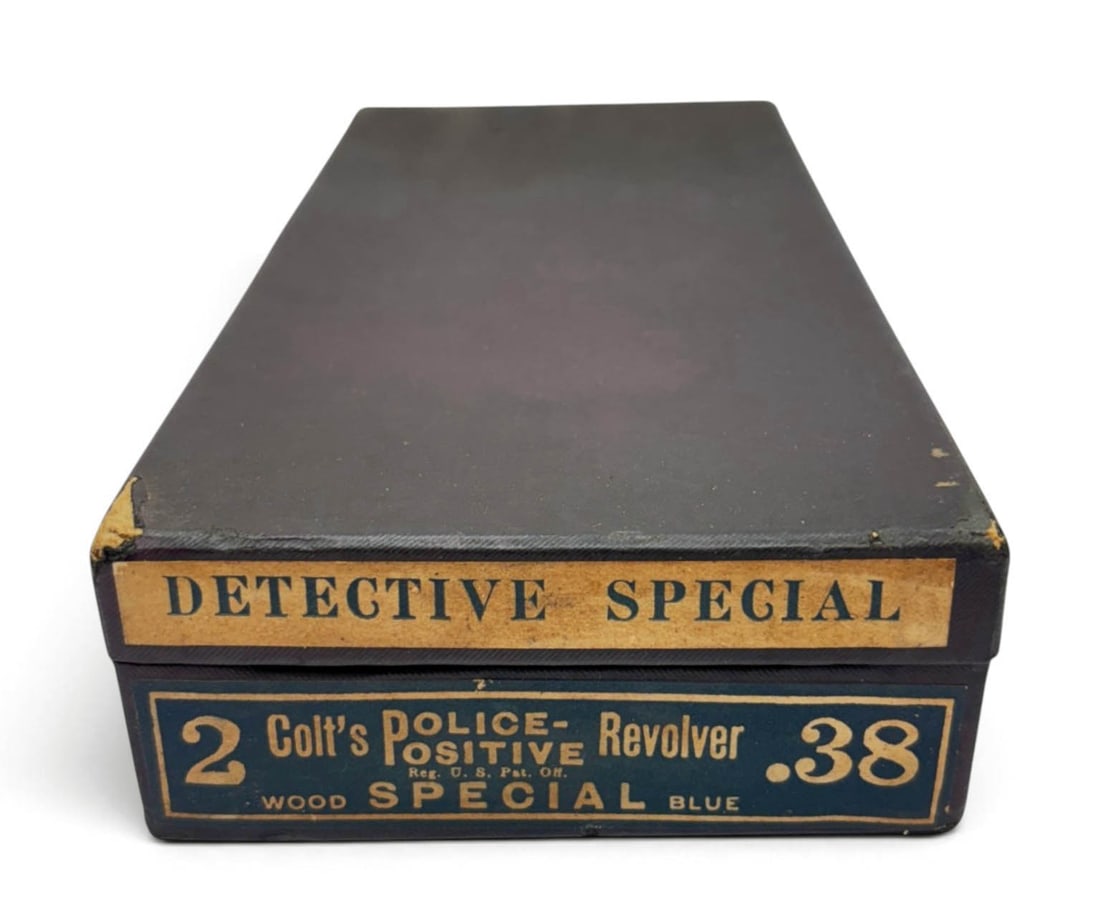 Original Vintage Colt Police-Positive Detective Special .38 Special Revolver Box (1 of 3)