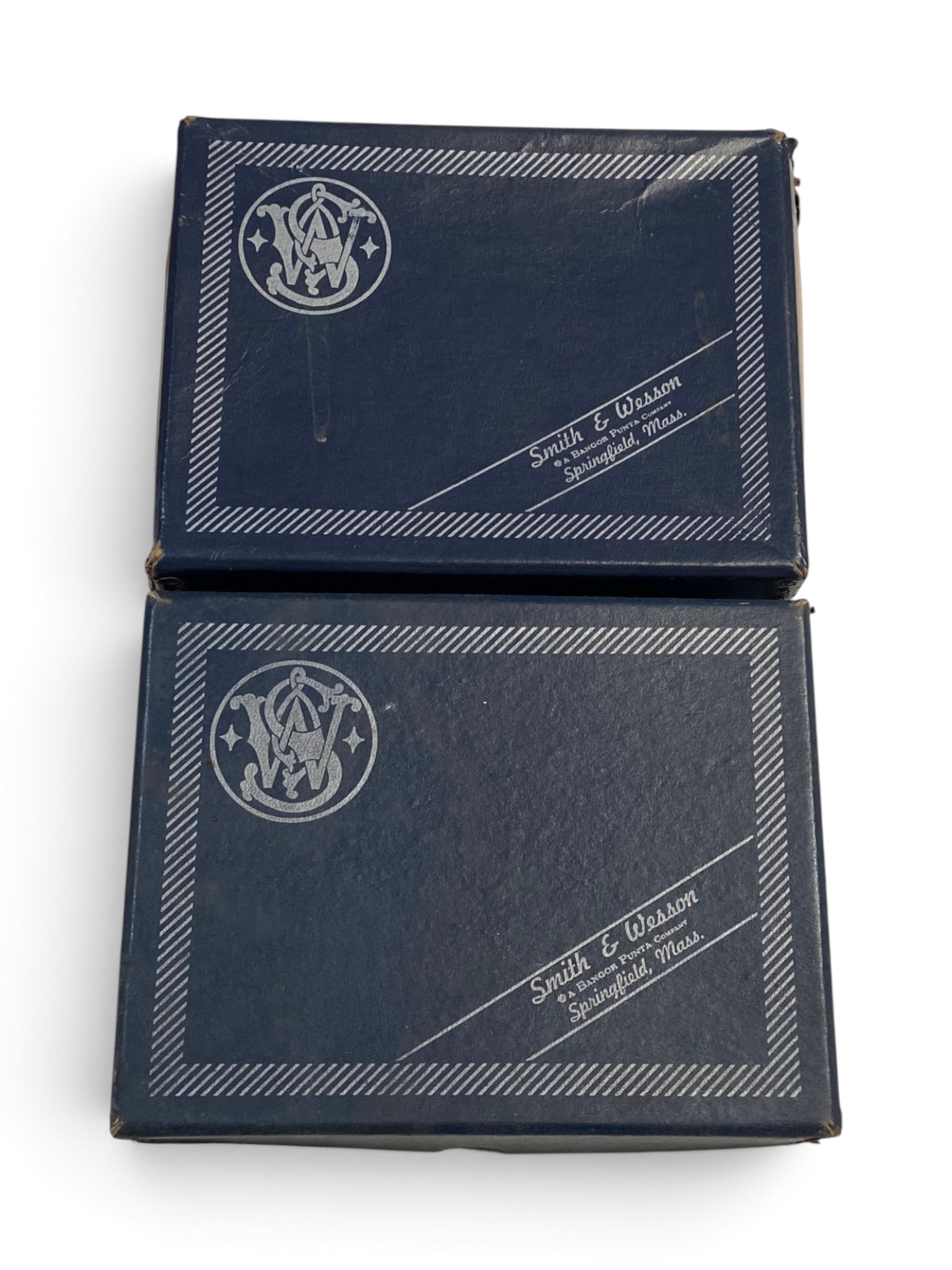(2) Smith & Wesson Semi-Automatic Pistol Boxes for Model 59s with Contents: See photos for exact details, condition, and contents.