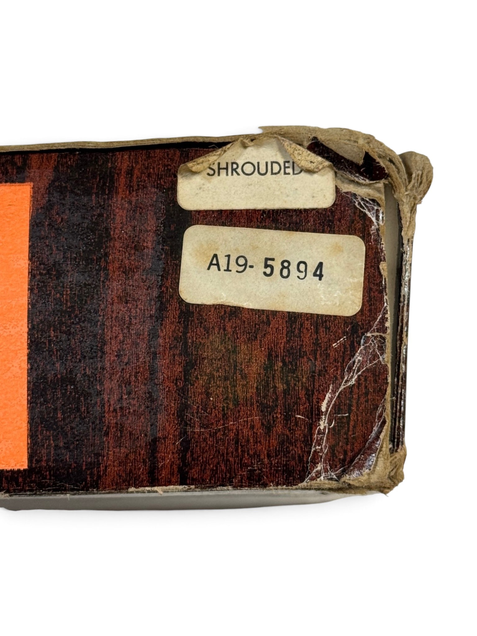 (2) Factory Colt Wood Grain Boxes with Inserts & Paper Labels - LW Agent, Agent - 11