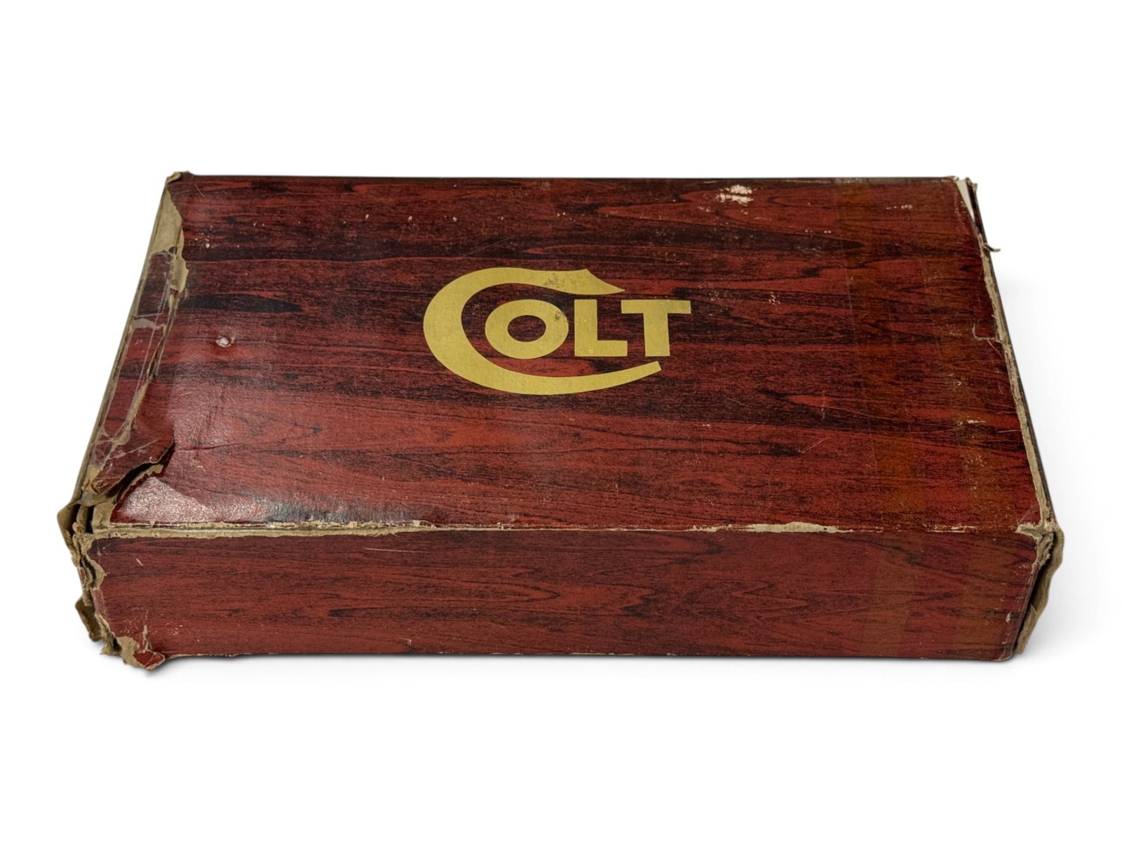 Factory Colt ACE Wood Grain Box with Styrofoam Insert, Label, and Papers - 5
