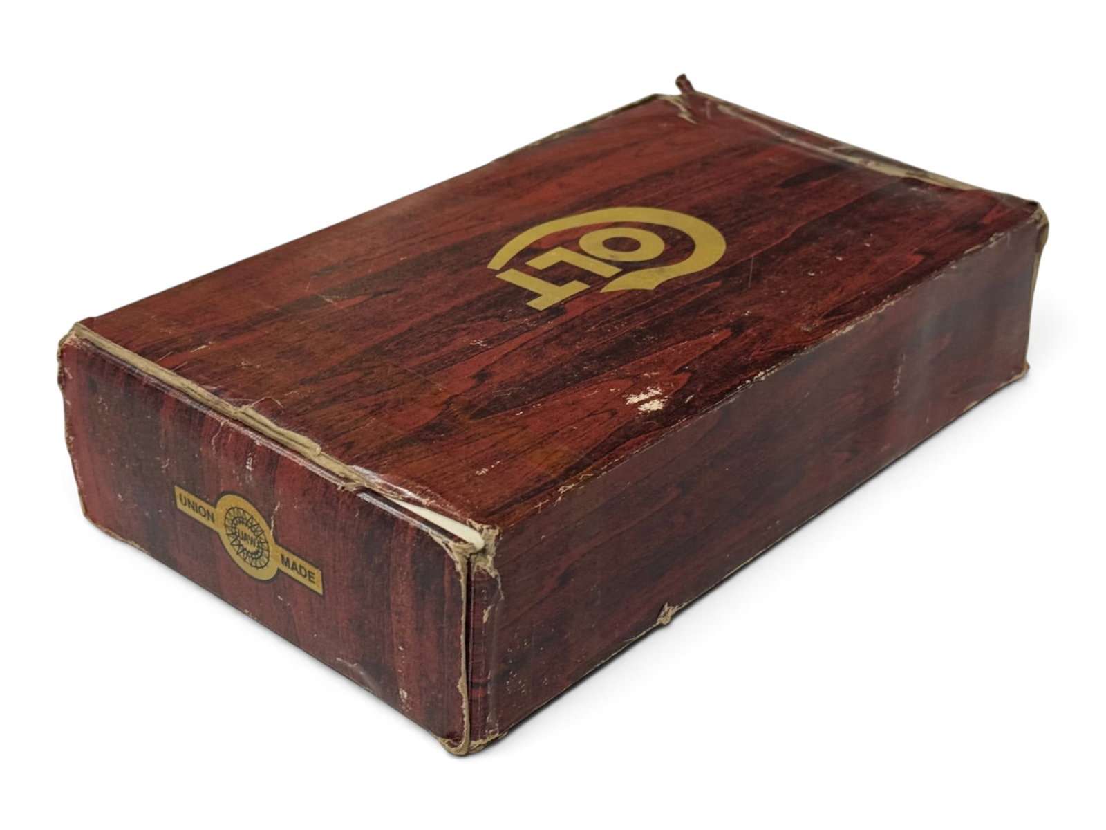 Factory Colt ACE Wood Grain Box with Styrofoam Insert, Label, and Papers - 6