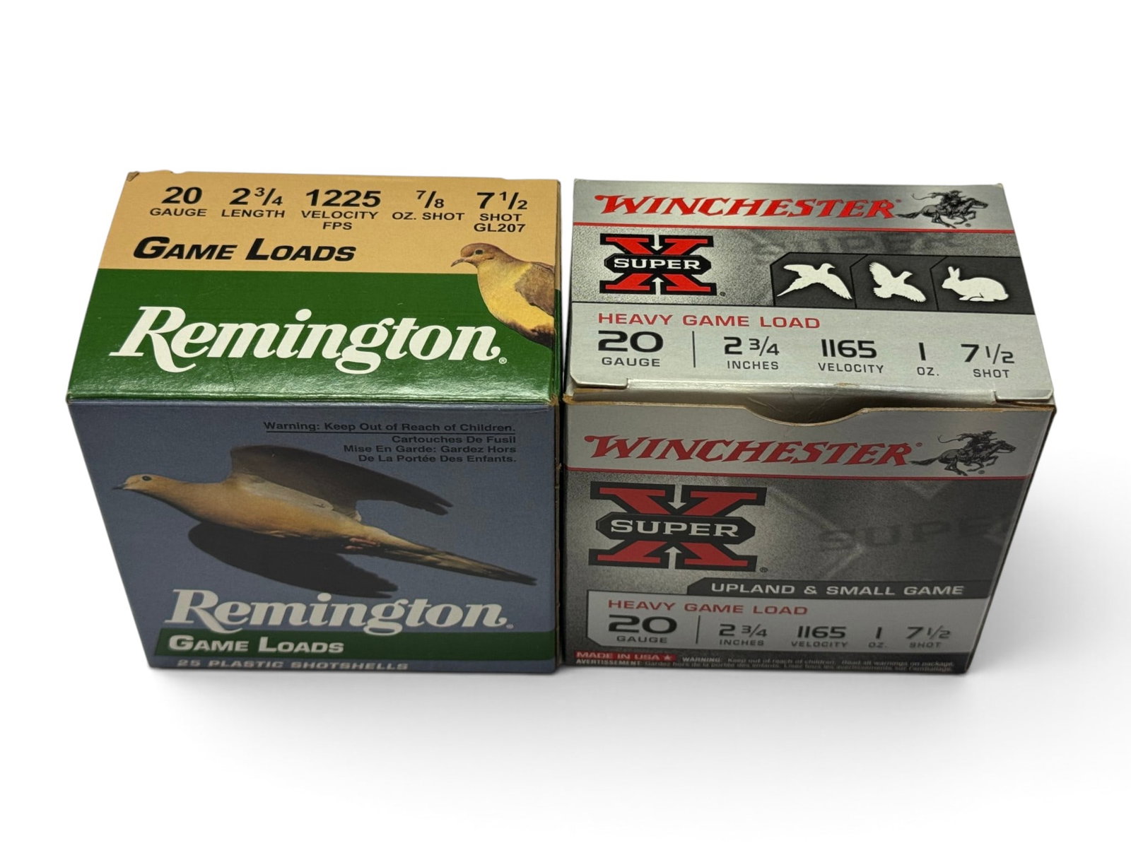 NIB 39rds. of 20 GA. 2-3/4” 7.5 Shot Game Load Shotgun Ammunition (1 of 2)