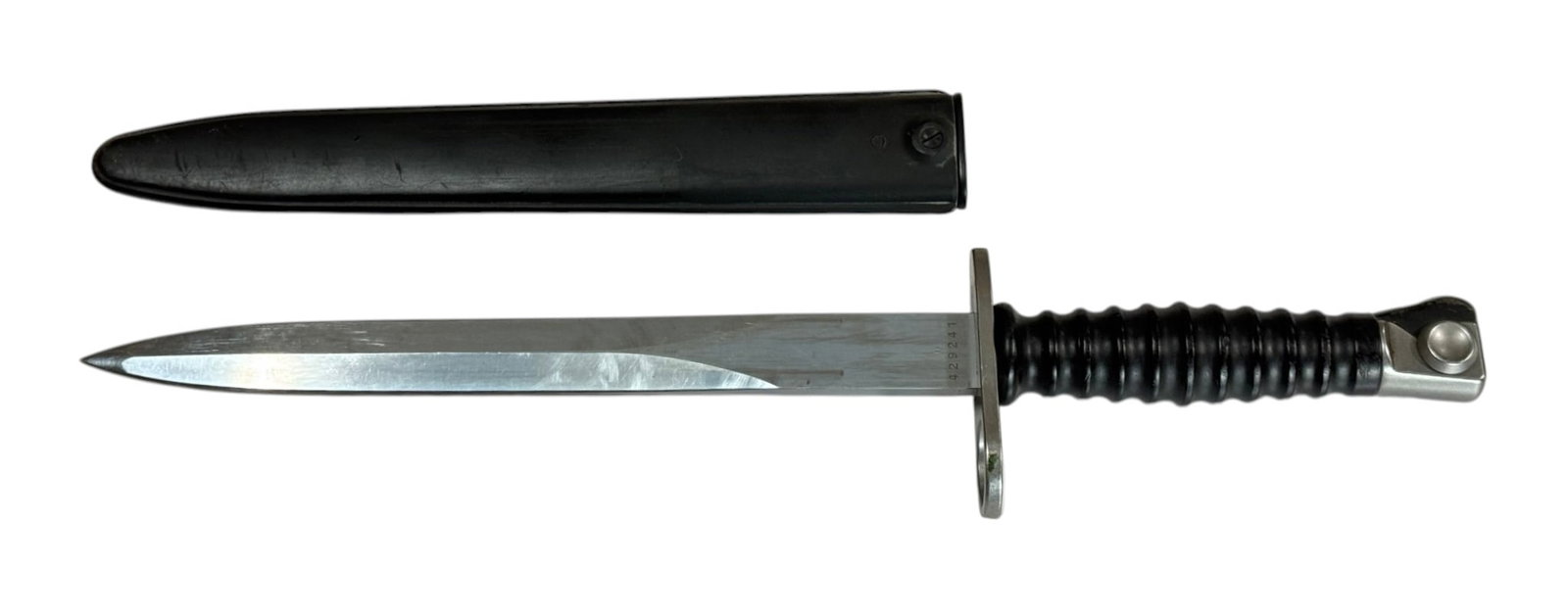 Swiss Military SIG M57 Bayonet with Scabbard by Wenger - 4