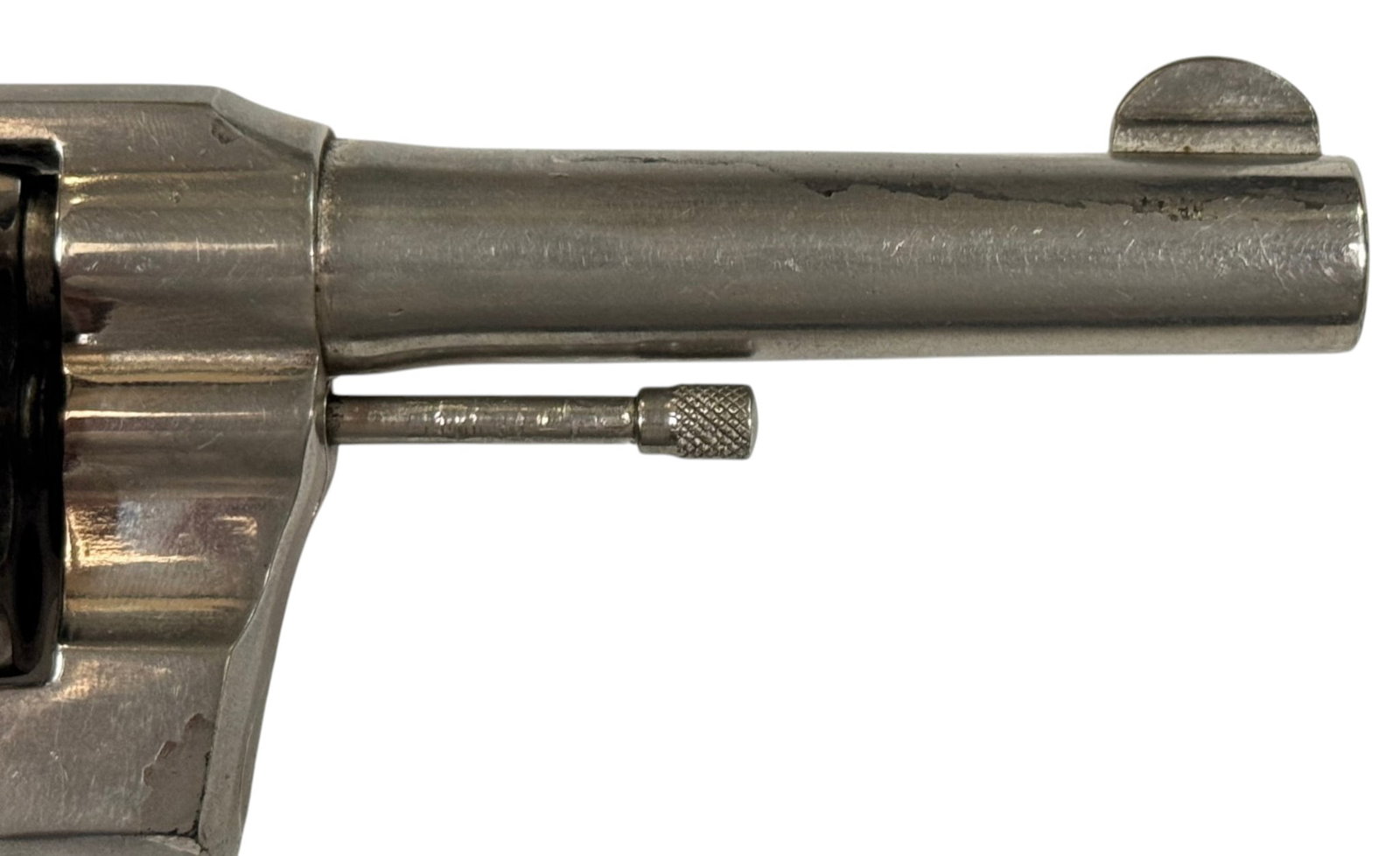 WWII 1943 US Colt Commando .38 SPECIAL Nickel Plated 4" Revolver - 9