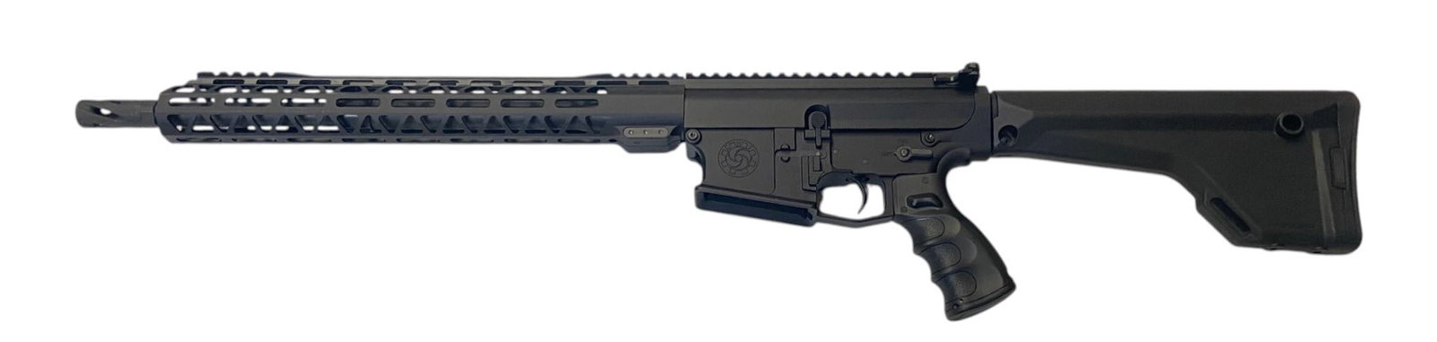 New CMT Model UHP-10A Semi-Automatic .308 WIN. AR-10 Ambi DMR Rifle: S#: B00131 | 16" Barrel | Comes with Magpul MOE A2 Stock | Ambi Controls | Ergonomic Pistol Grip |||| CONDITION: New with very minor storage marks. 100% Original Finish. Mechanically functions. Bore