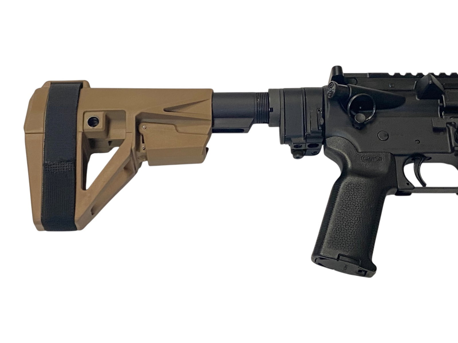 New ZRO Delta Ready-Series Semi-Automatic 5.56mm Folding Pistol w/ Flash Can - 9