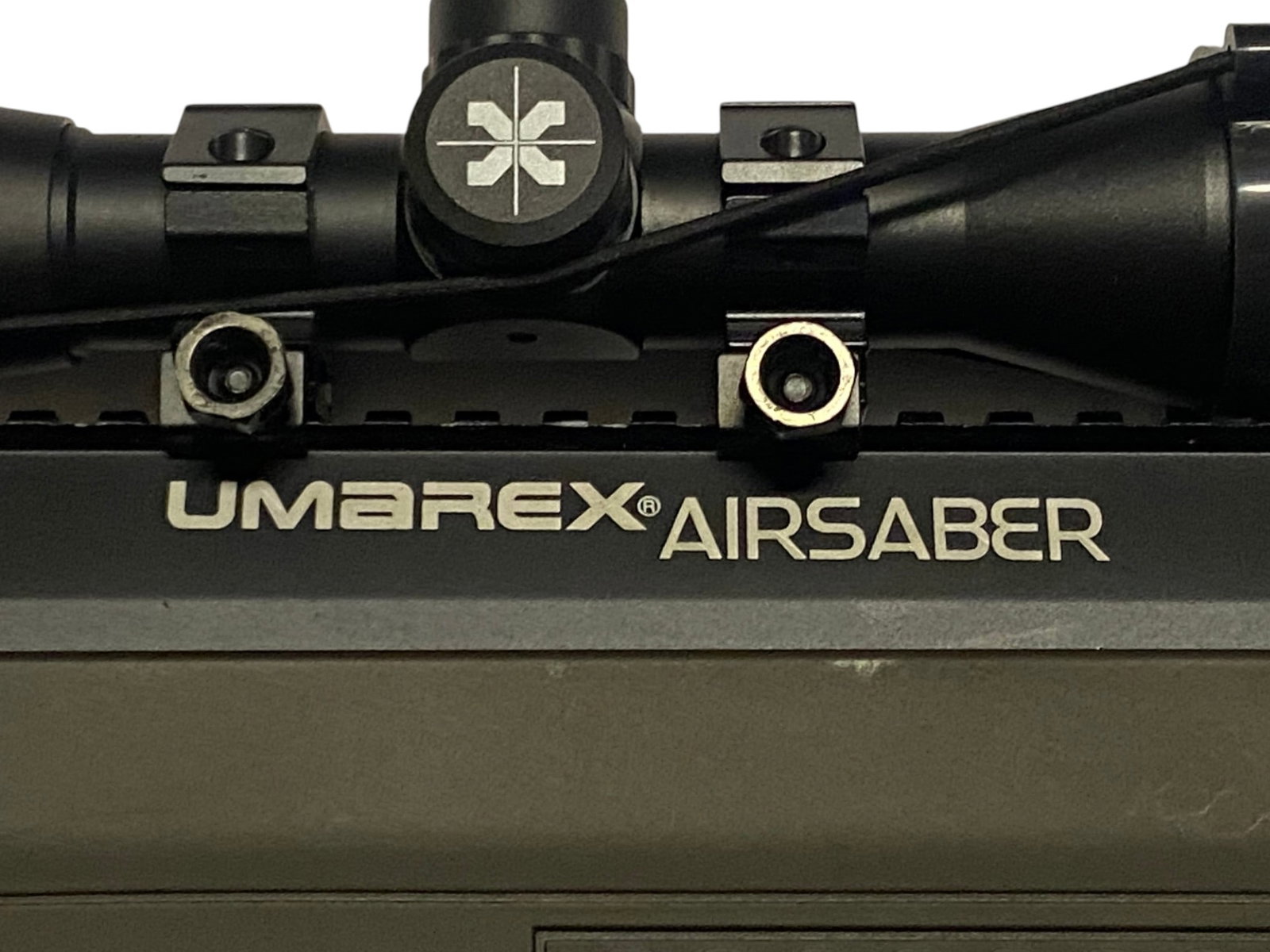 Excellent Umarex Air Saber Air Archery Arrow Rifle with Optic with Case, Arrows, Pump - 6