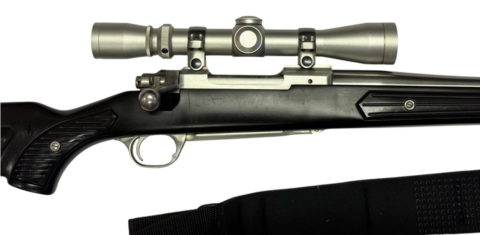 Excellent Rare 1995 Ruger M77 Mark II .223 REM Stainless Rifle w/ Zytel Skeleton Stock & Leupold - 11