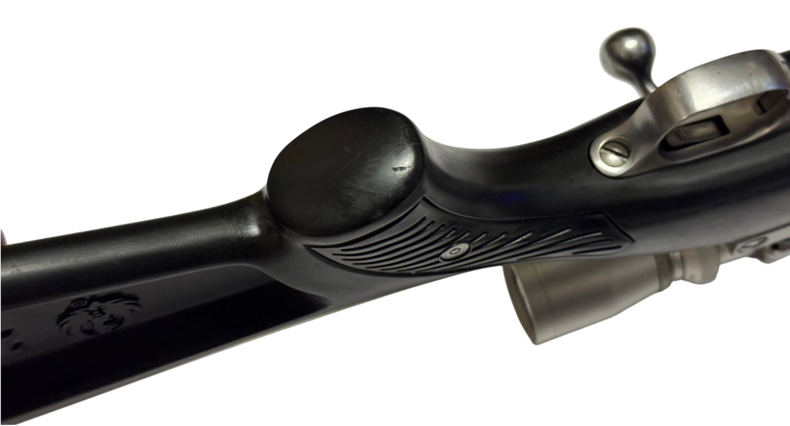 Excellent Rare 1995 Ruger M77 Mark II .223 REM Stainless Rifle w/ Zytel Skeleton Stock & Leupold - 16
