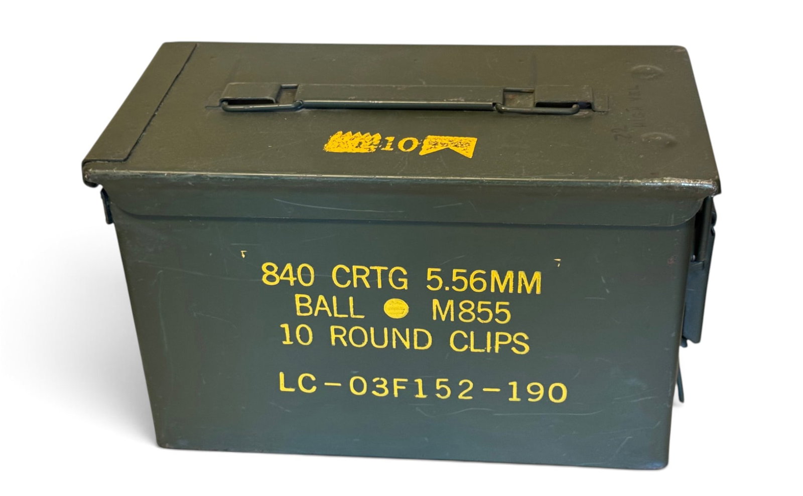 .50 CAL Metal Ammunition Can: Very good condition