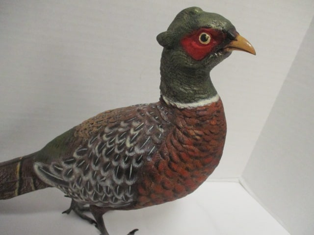 Vintage Franz Bergmann Austrian Cold-Painted Bronze Cock and Hen Pheasant Figures - 3