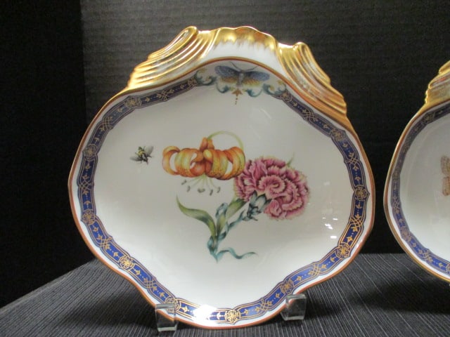 Two Mottahedeh "The Milred R. Mottahedeh The Merian Servive" Bowls - 2