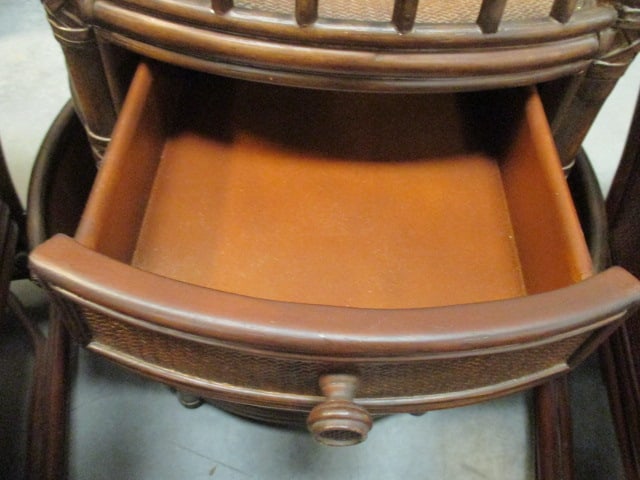 Seven Seas by Hooker Furniture Rattan and Cane Look Magazine Cabinet - 4