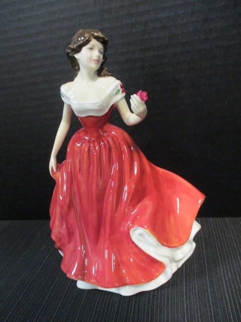 1999 Royal Doulton Hand Decorated Bone China "Marianne" Figure: 8 1/4"h, HN 4153