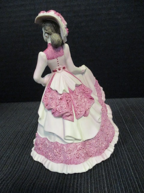 1994 Coalport Hand Decorated Porcelain "Beau Monde Jill" Figure - 4