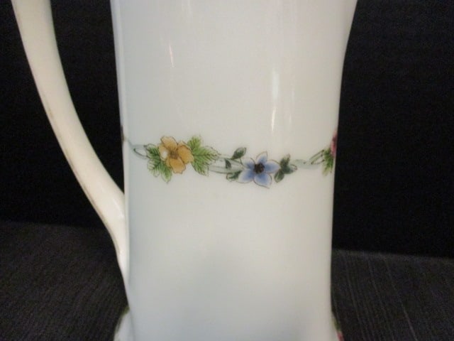 Vintage Handpainted Nippon Porcelain Chocolate/Coffee Pot - 5