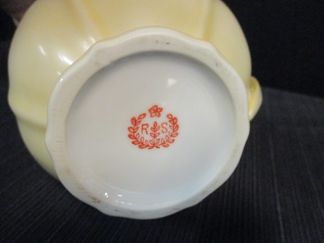 Vintage RS Prussia Handpainted Porcelain Chocolate/Coffee Pot - 5