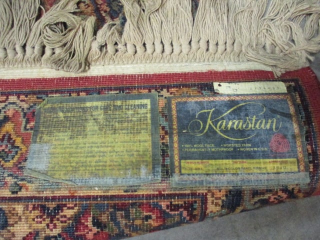 Karastan Panel Kirman Multicolor Wool Accent Rug - 5