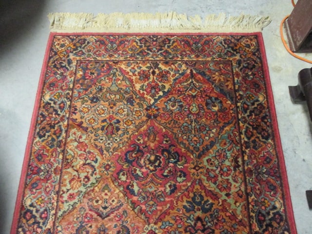 Karastan Panel Kirman Multicolor Wool Runner - 2