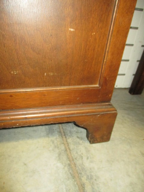 Vintage Arts & Craft Style Bookcase Display Cabinet - 3