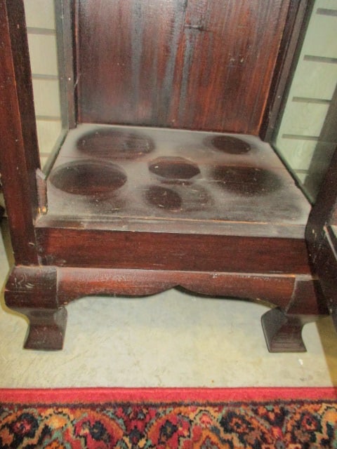 Vintage Arts & Craft Style Bookcase Display Cabinet - 2