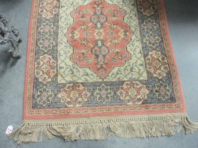Karastan Bergama Design Wool Scatter Rug - 4