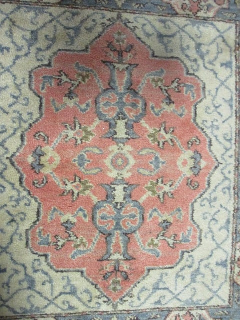 Karastan Bergama Design Wool Scatter Rug - 5