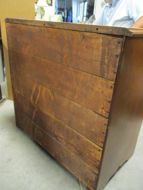 Antique Carved Victorian Cabinet with Drawer and Doors - 8