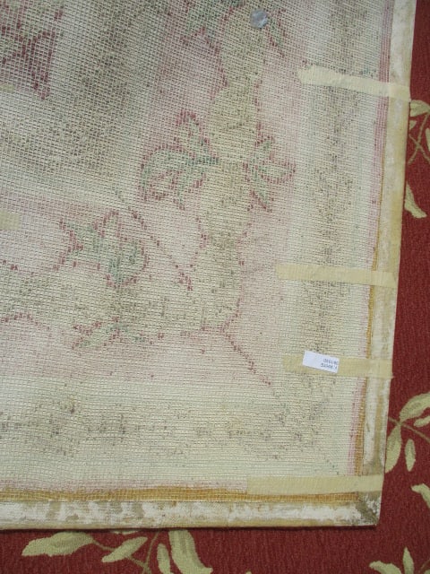 Lacey-Champion Carpets Hand Tufted Needlepoint Style 100% Wool Room Size Carpet/Rug - 7