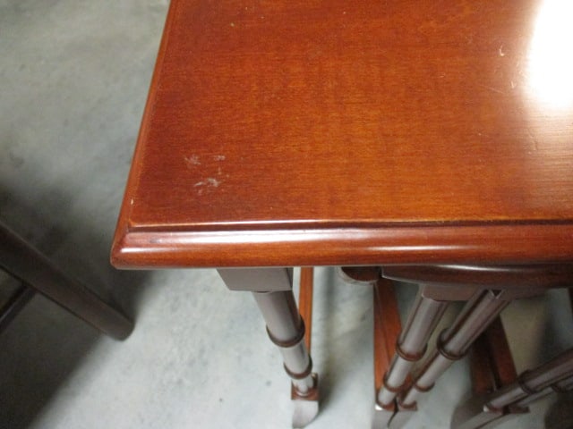 Mahogany Quartetto Nesting Table Set - 12