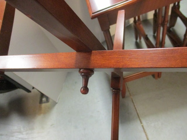 Mahogany Quartetto Nesting Table Set - 5