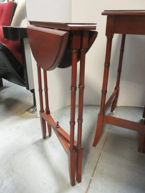 Mahogany Quartetto Nesting Table Set - 6