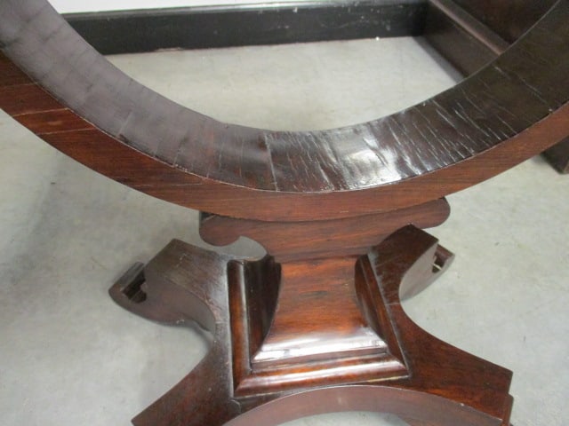 19th Century Regency Style Mahogany Sewing and Games Table - 17