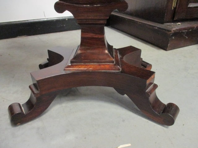 19th Century Regency Style Mahogany Sewing and Games Table - 7