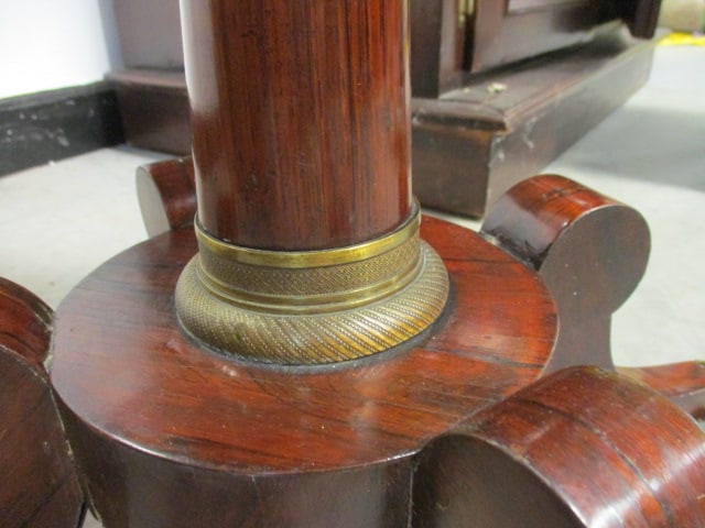19th Century Regency Style Mahogany Sewing and Games Table - 8