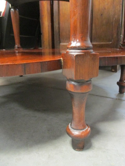 Maitland-Smith Neoclassical Regency Style Inlaid 3 Tier Foyer Center Table - 14