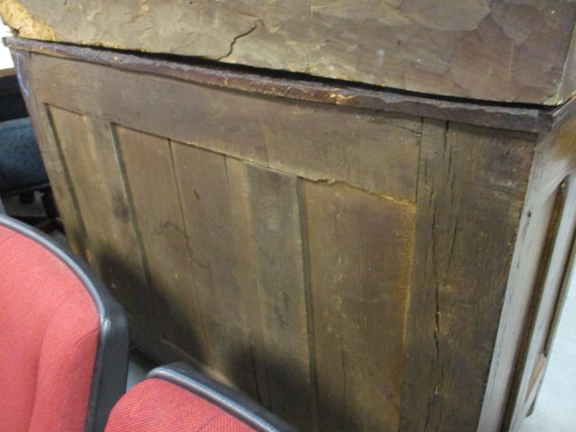 Impressive Antique Hand Carved/Hewn Welsh Dresser Cupboard - 12