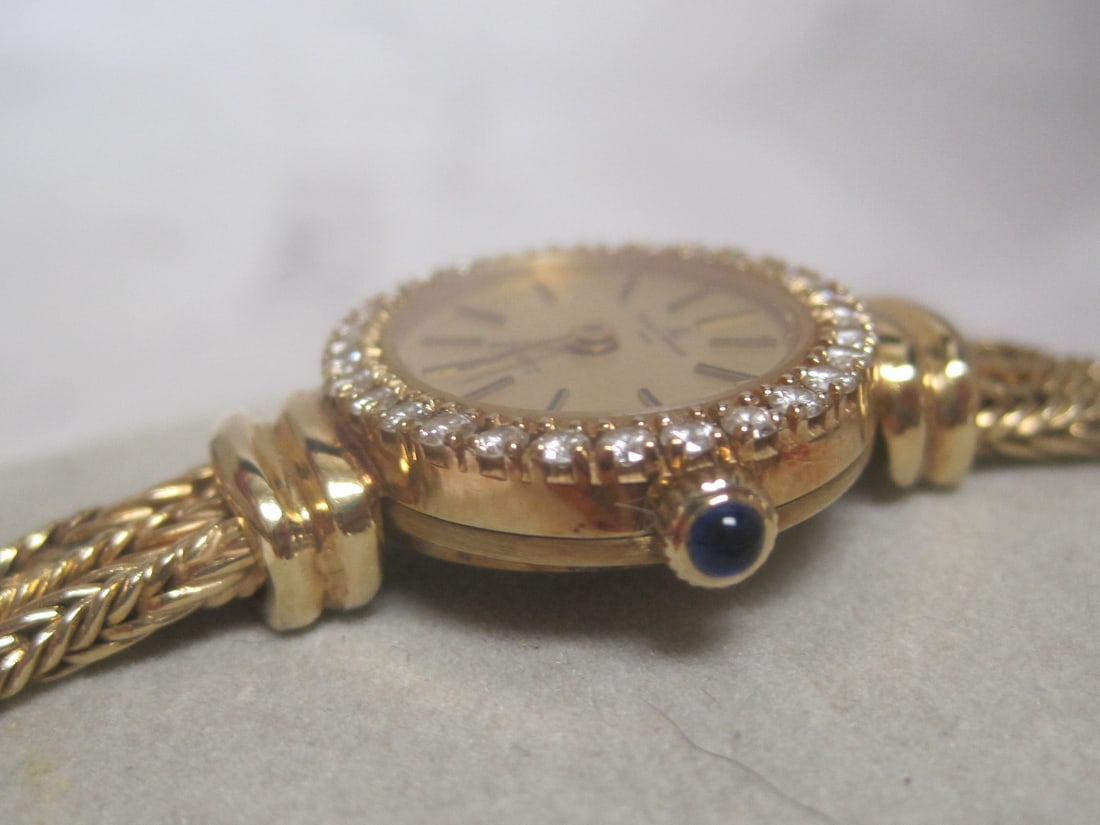 14k Gold Baume & Mercier Ladies Watch - 5