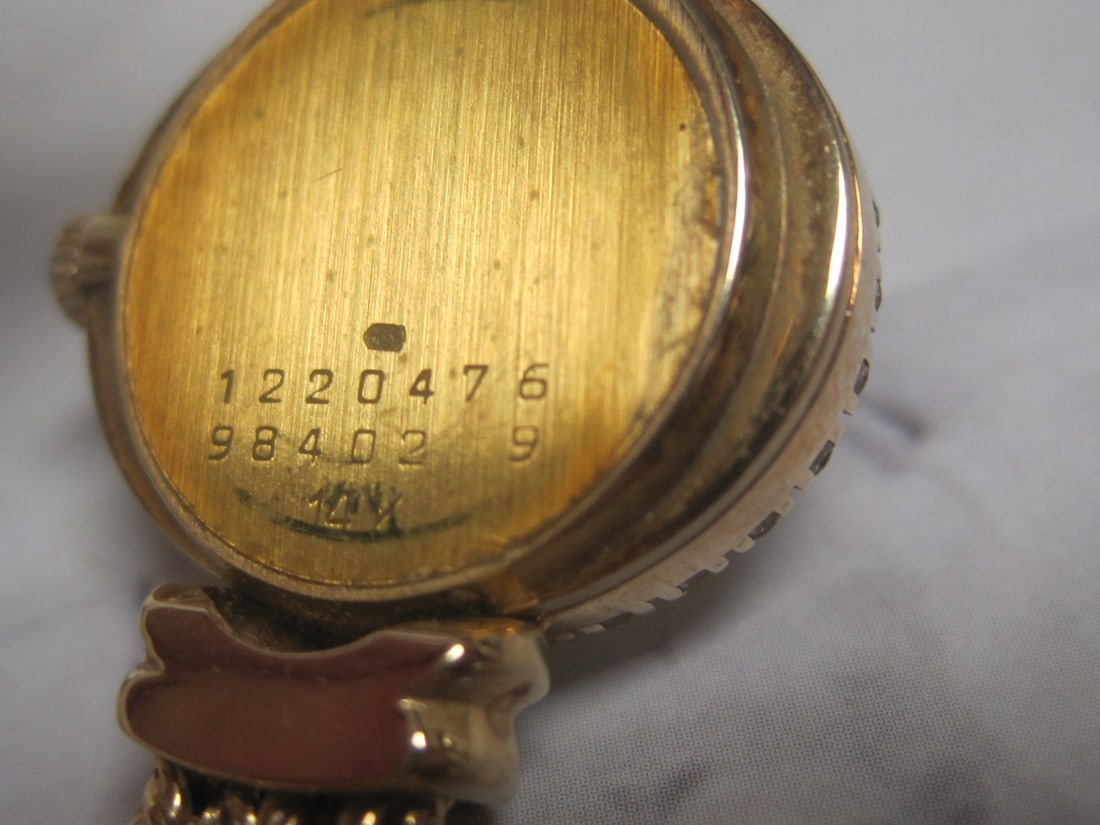 14k Gold Baume & Mercier Ladies Watch - 9
