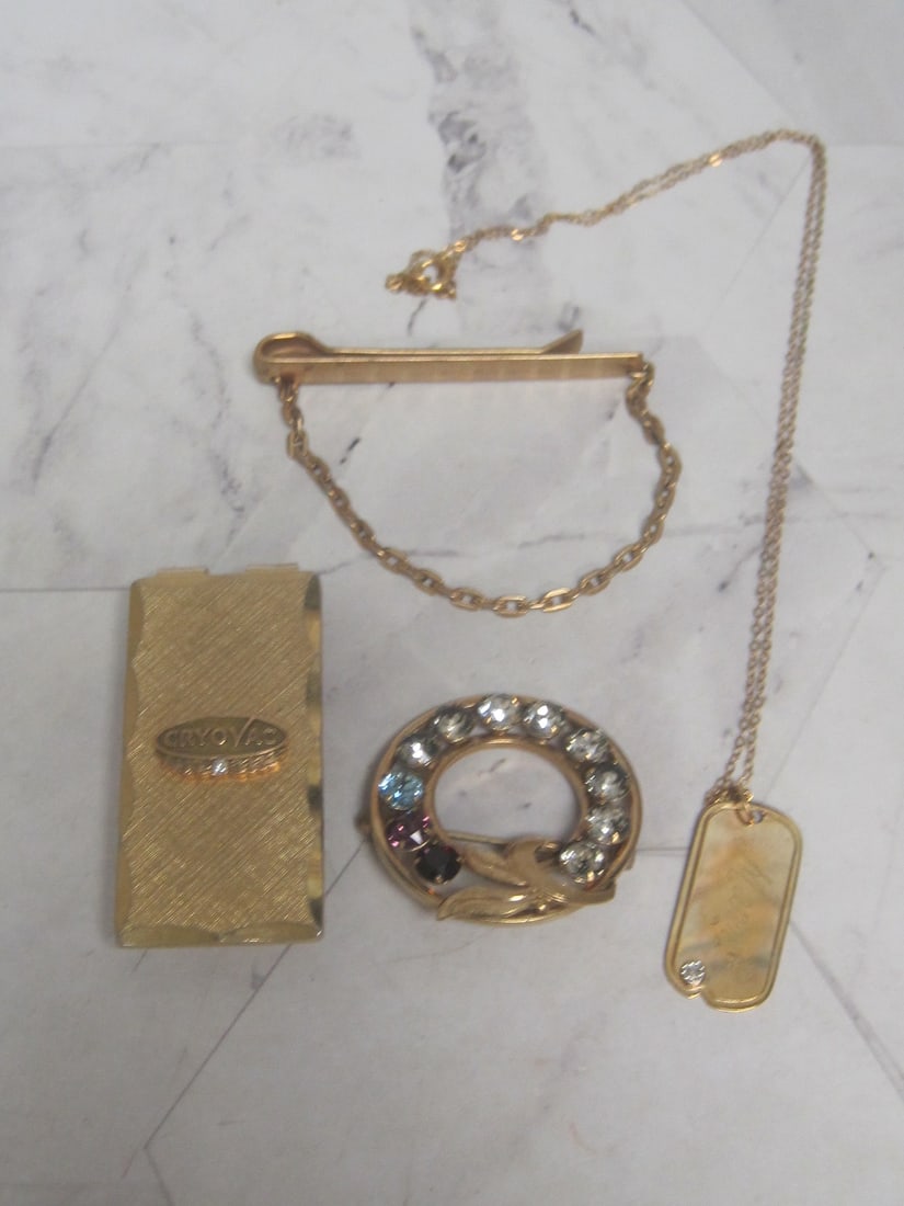 Lot of Vintage Gold-Filled Items: Weighs 35.4 grams