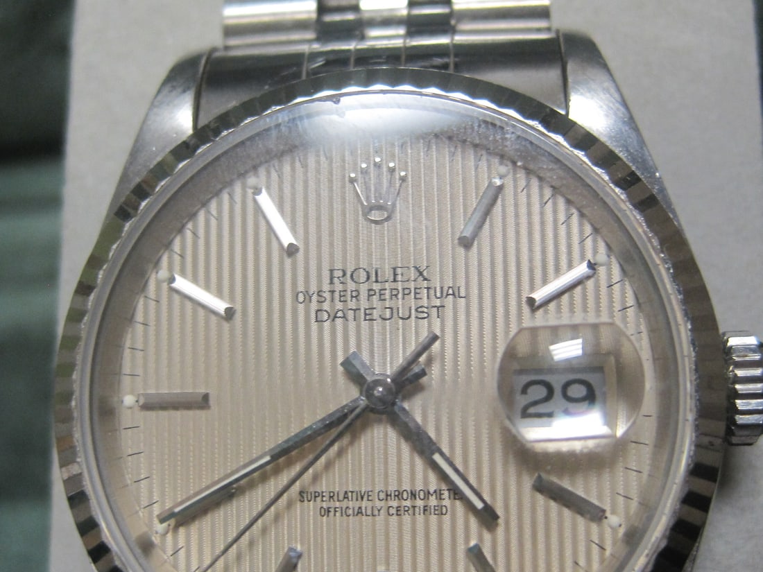 Rolex Oyster Perpetual Datejust Man's Watch appraised at $8550 in 2021 - 3
