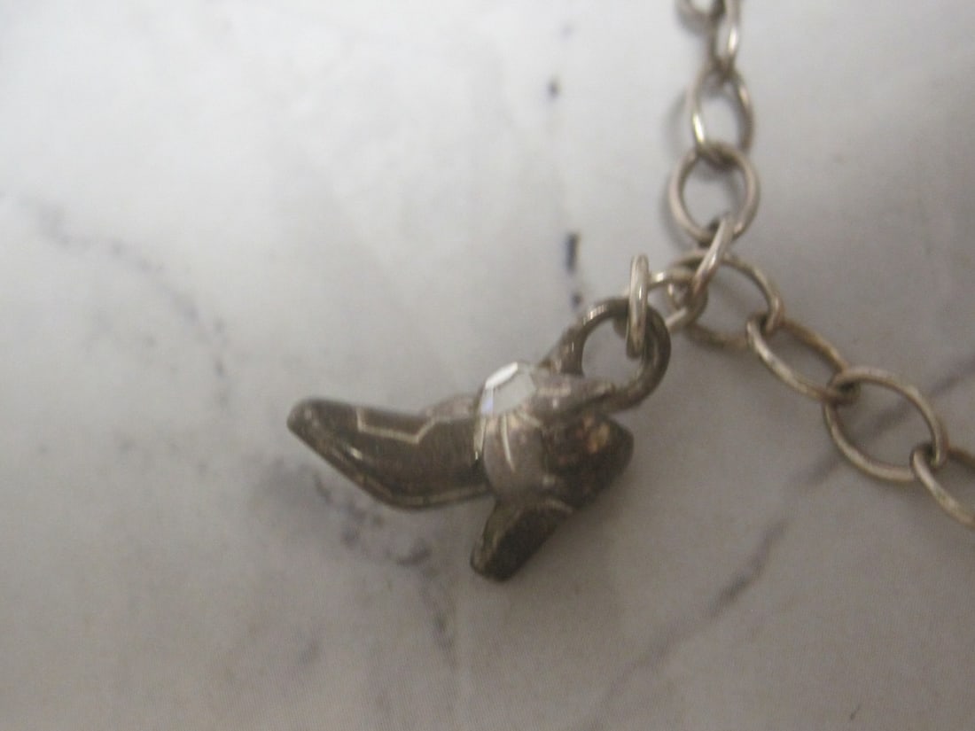 8" Sterling Silver "The Full Armor of God" Charm Bracelet - 3