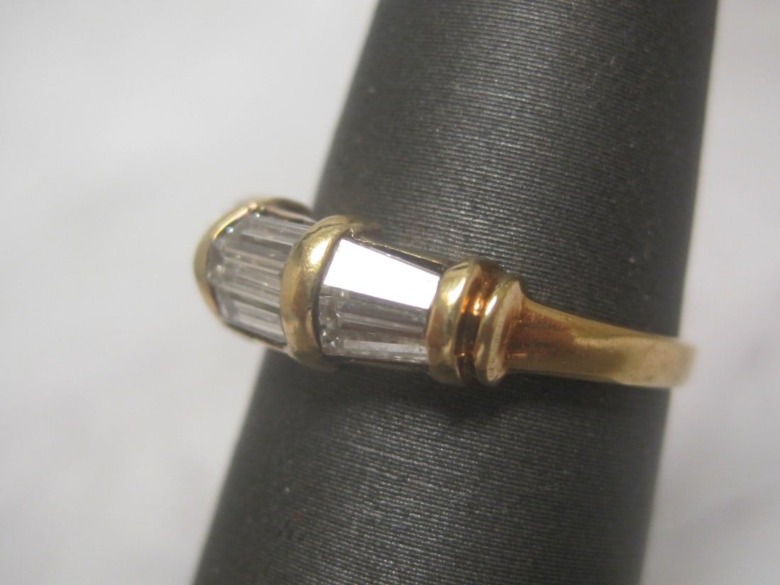 18k Gold Diamond Band appraised at $3000 - 2