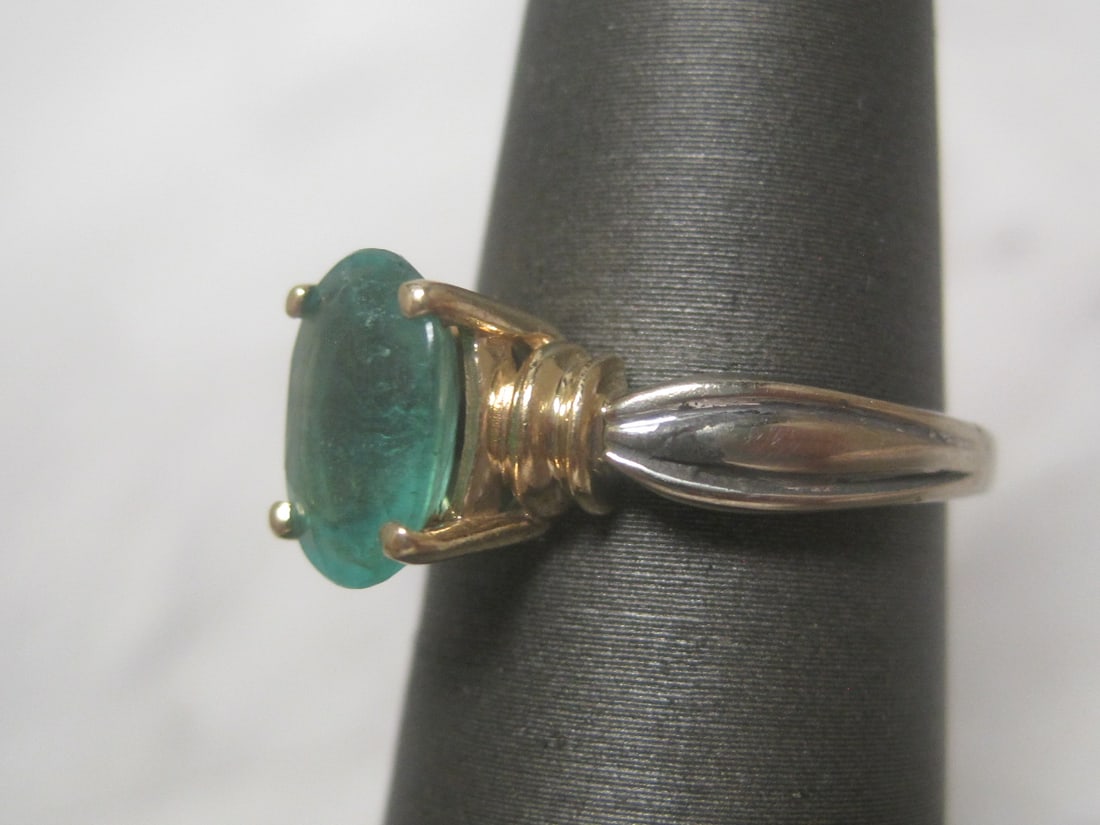 14k Gold Emerald Ring appraised at $2,250 - 2