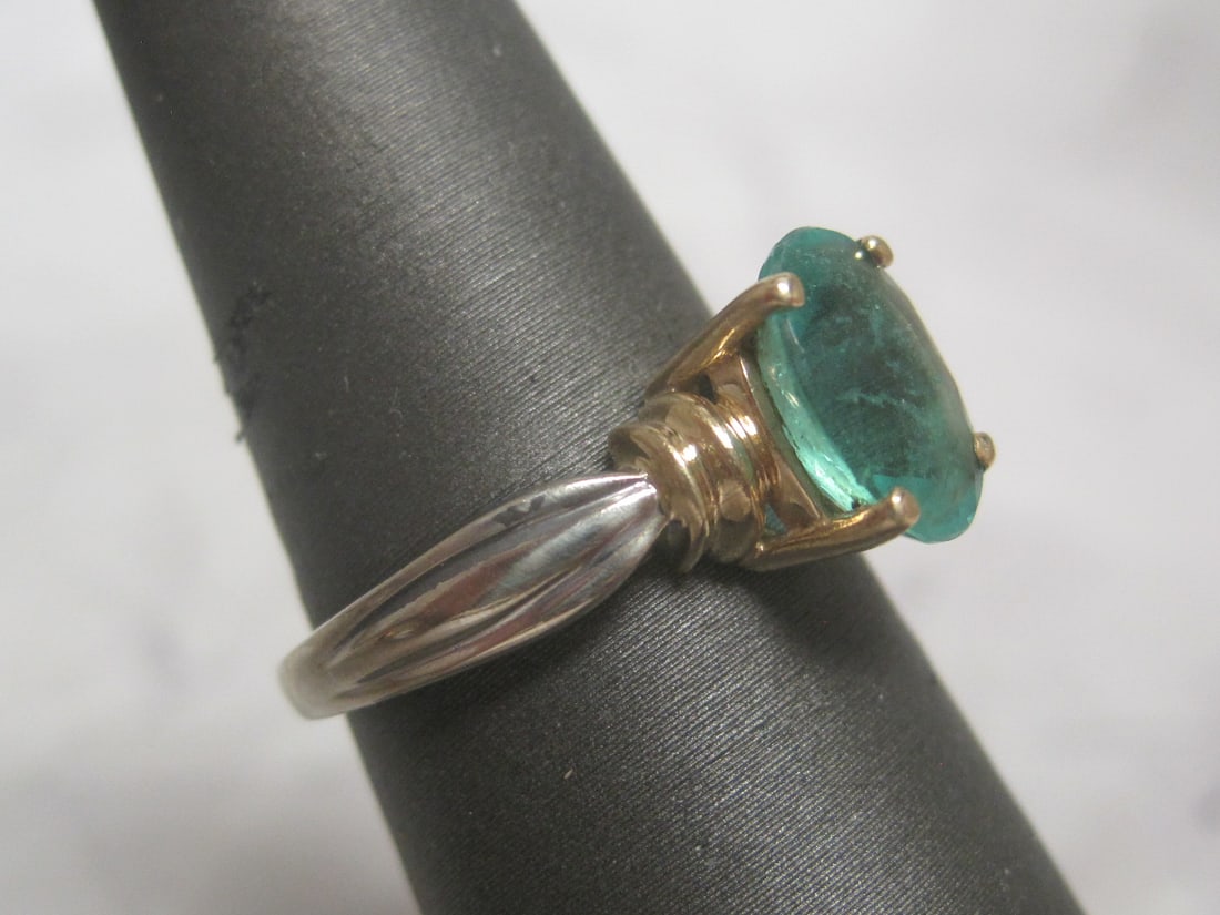 14k Gold Emerald Ring appraised at $2,250 - 3