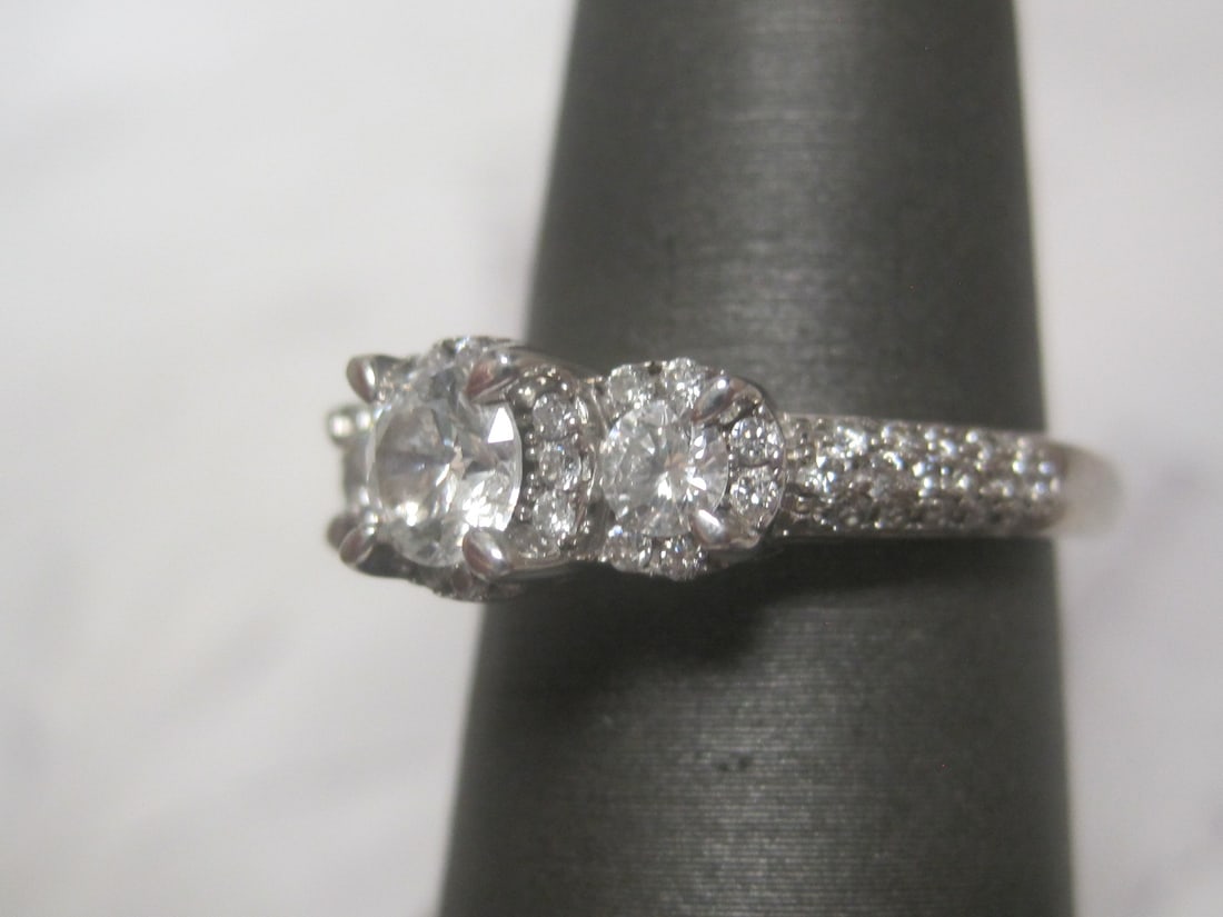 14k White Gold Diamond Ring appraised at $2,350 - 3