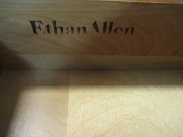 Ethan Allen 12 Drawer 2 Door Dresser w/mirror - 7